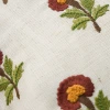 Spring and summer embroidered pillowcases, living room sofa embroidered cushions, bedroom tatami, fresh and simple flower language waist pillows, and throw pillows Item Picture
